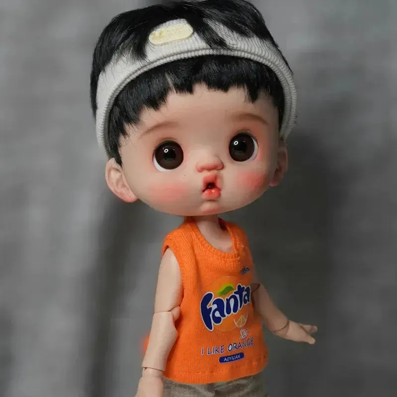 1/6 Scale Cute Expression Q Baby BJD Doll - Anime-Inspired Blythe & Polly Pocket Style | Perfect Gift for Girls