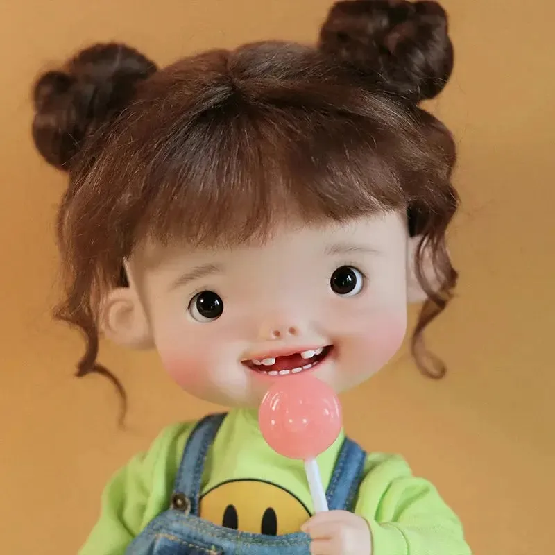 1/6 Scale Cute Expression Q Baby BJD Doll - Anime-Inspired Blythe & Polly Pocket Style | Perfect Gift for Girls