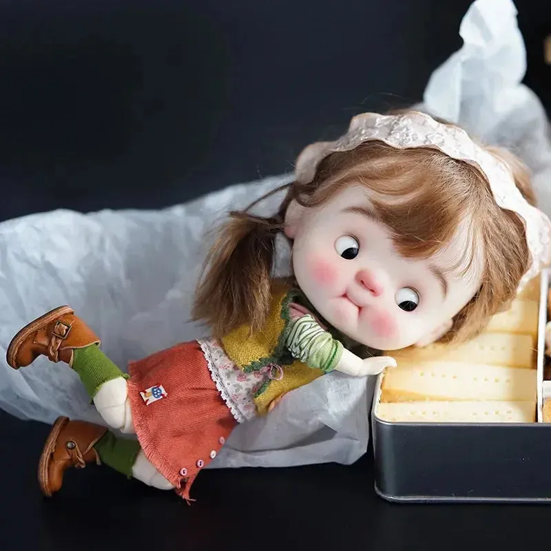 1/6 Scale Cute Expression Q Baby BJD Doll - Anime-Inspired Blythe & Polly Pocket Style | Perfect Gift for Girls