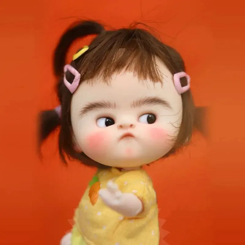 1/6 Scale Cute Expression Q Baby BJD Doll - Anime-Inspired Blythe & Polly Pocket Style | Perfect Gift for Girls