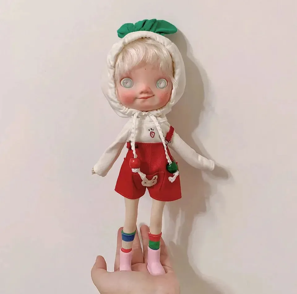 1/6 Scale Cute Expression Q Baby BJD Doll - Anime-Inspired Blythe & Polly Pocket Style | Perfect Gift for Girls