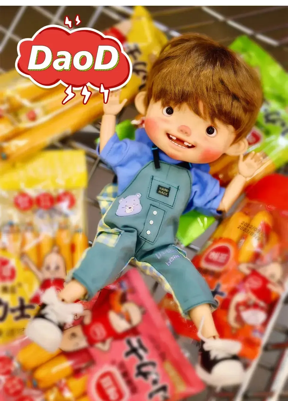 1/6 Scale Cute Expression Q Baby BJD Doll - Anime-Inspired Blythe & Polly Pocket Style | Perfect Gift for Girls