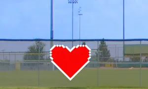 4' x 4' Heart