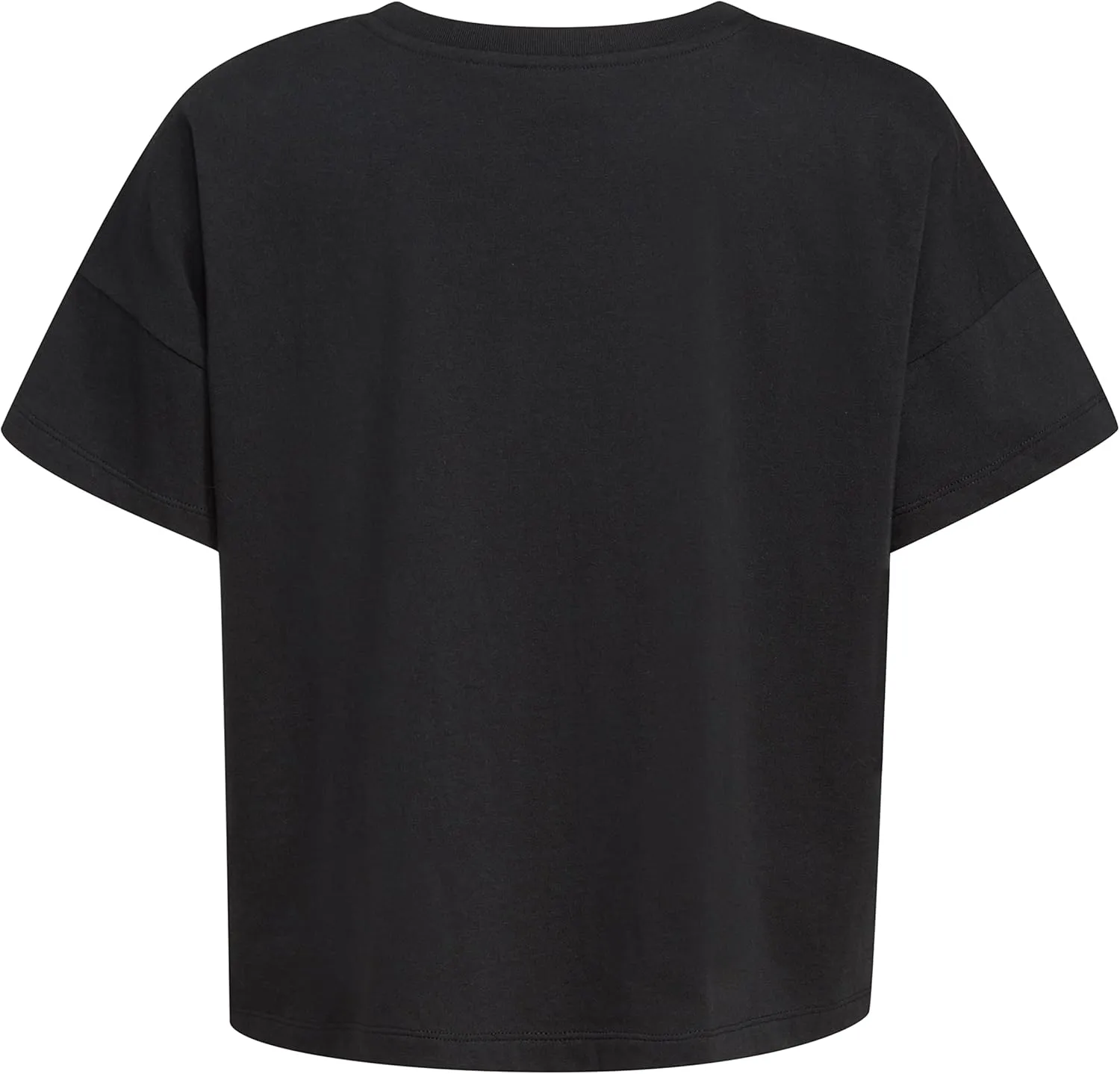 adidas Girls' Short Sleeve Loose Boxy Tee