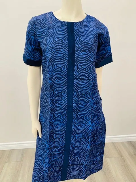 Adire (tie & dye) Opeyemi dress