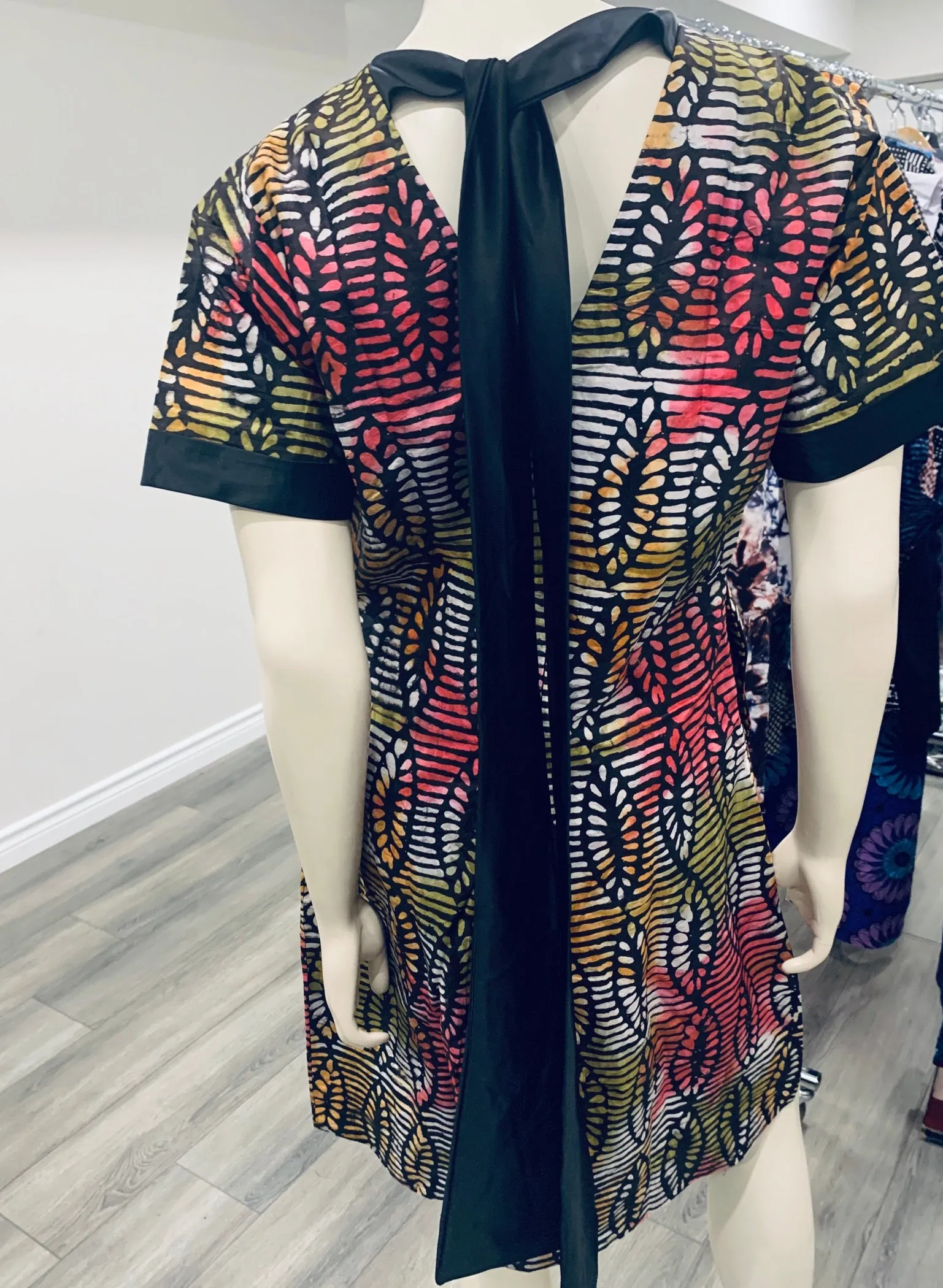 Adire (tie & dye) Opeyemi dress