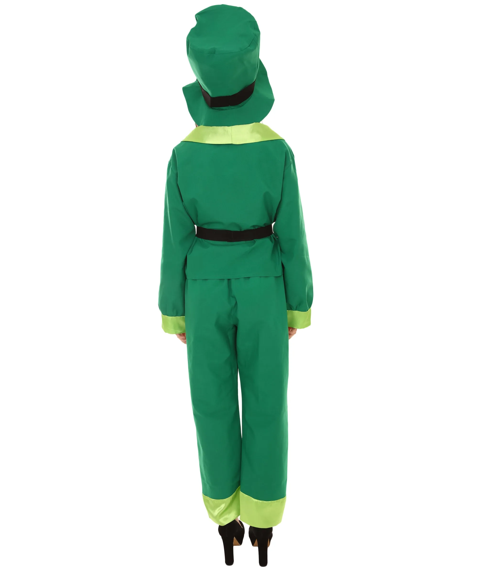 Adult Women's Leprechaun St. Patricks Day Costume | Green Cosplay Costume