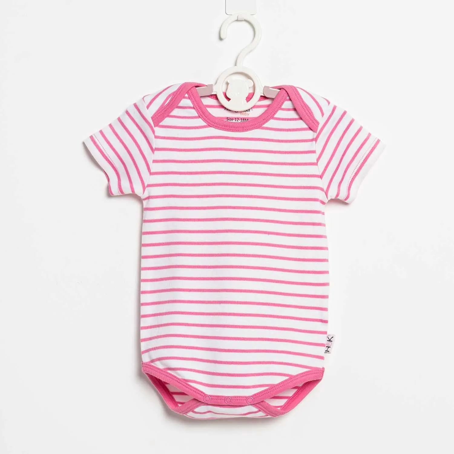 Baby Girl Iris Pink Short Sleeve Onesies pack of 3 Collection