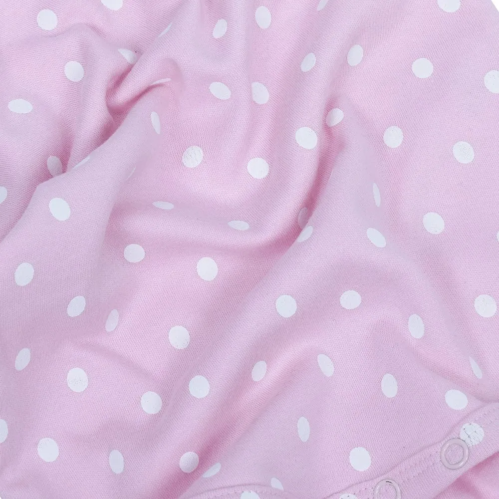Baby Girl Iris Pink Short Sleeve Onesies pack of 3 Collection