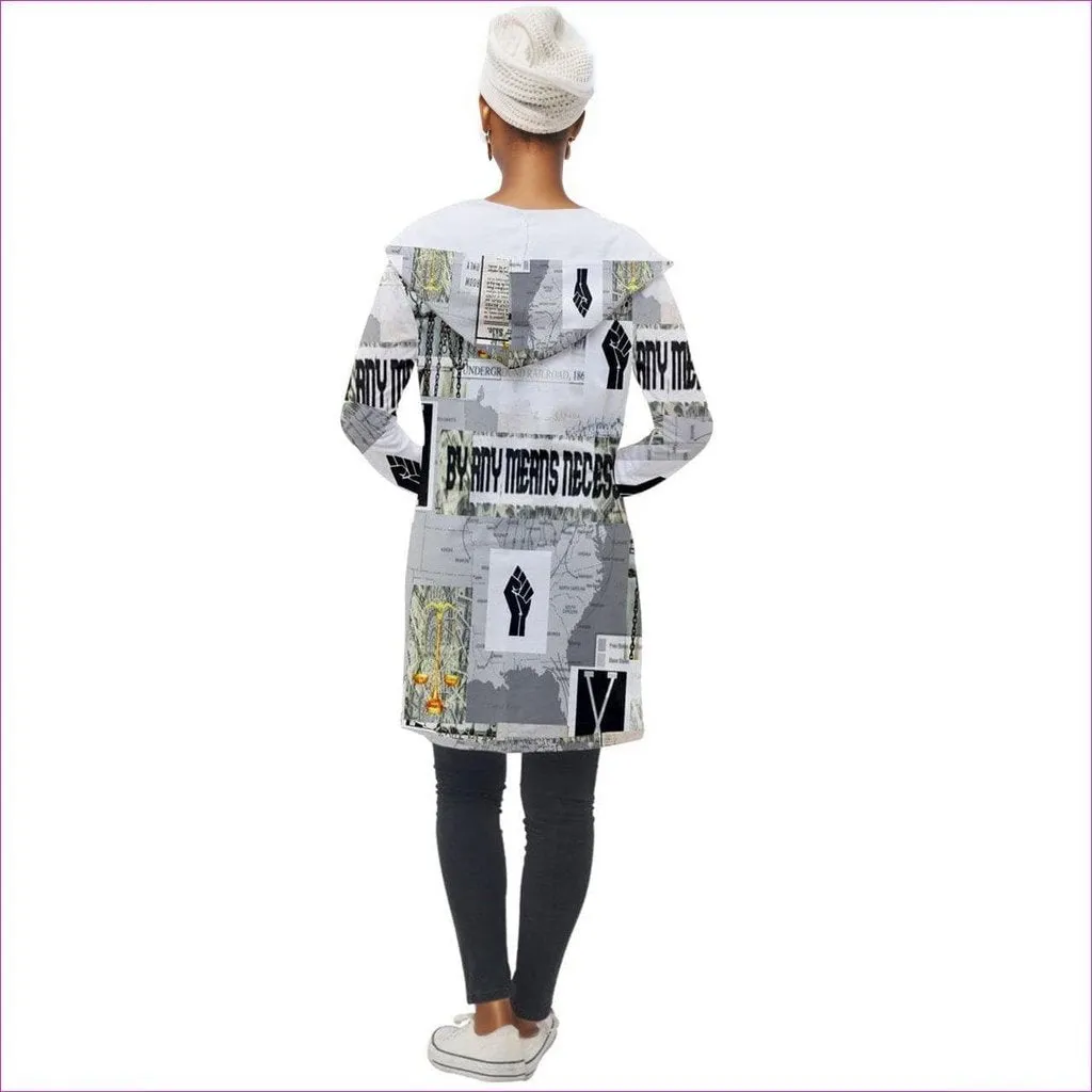 B.A.M.N 2 Longline Hooded Cardigan