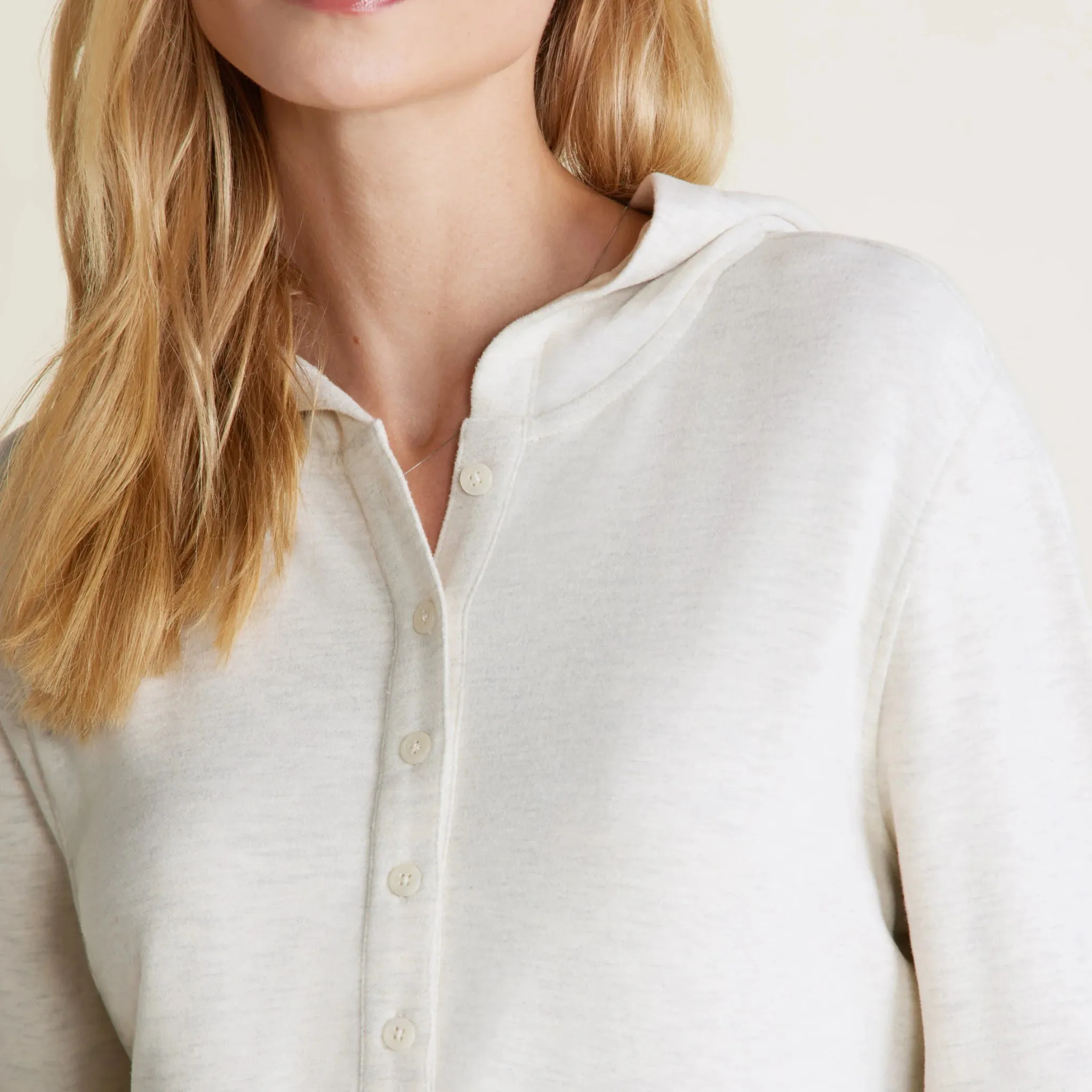 BD MC Brushed Fleece Henley Hoodie