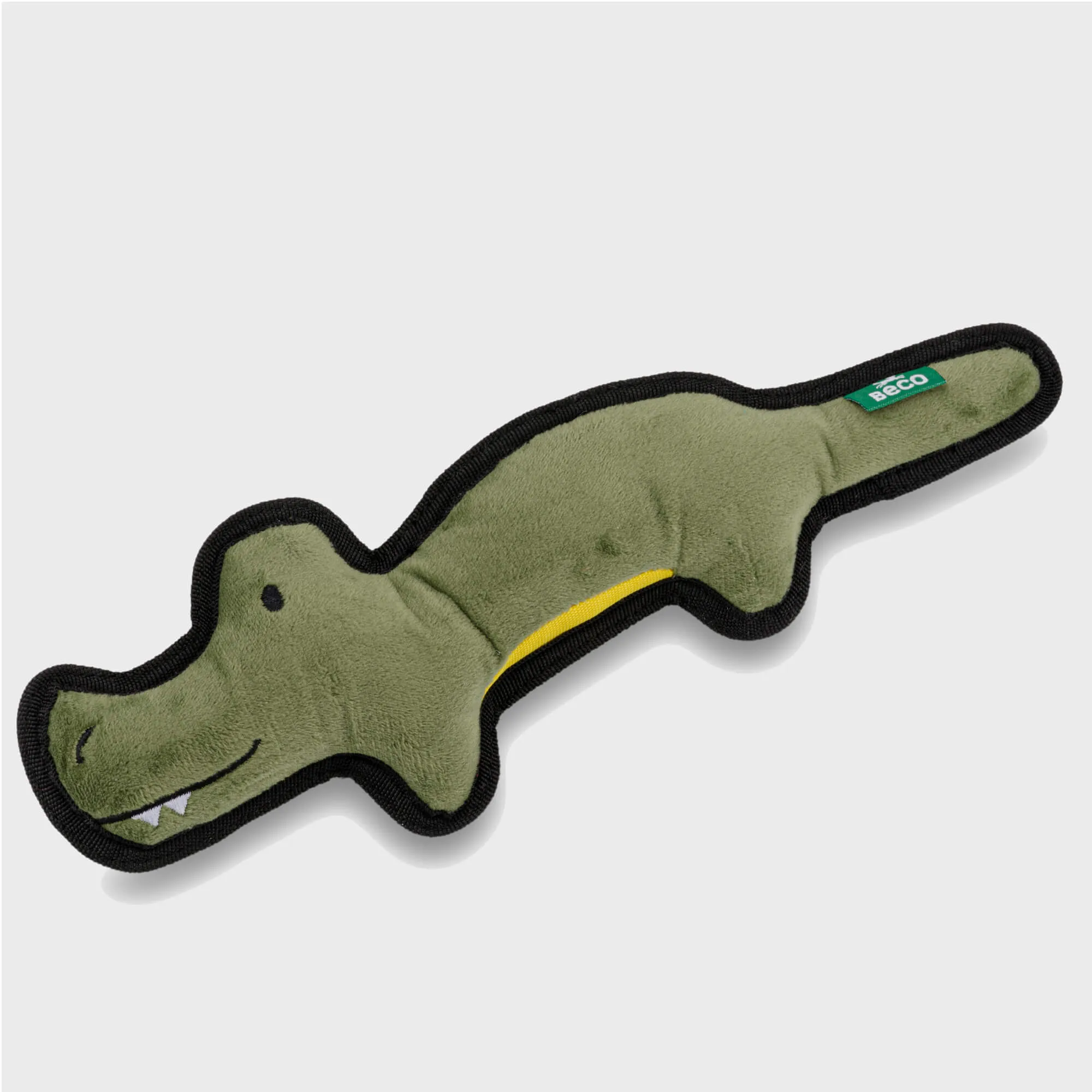Beco Rough & Tough Recycled Dog Toy, Crocodile