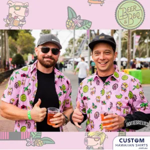 Beer & BBQ Festival - Custom Shirts, Shorts & Bucket Hats