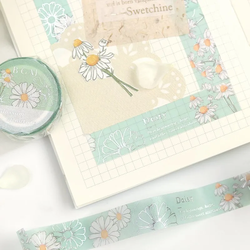 BGM Blossom Sky Green Washi Tape