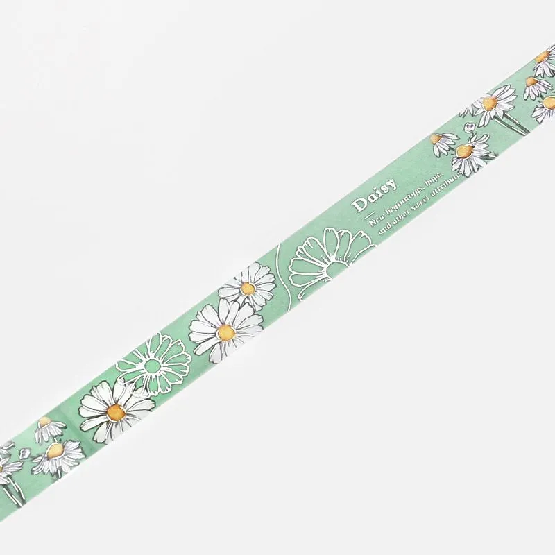 BGM Blossom Sky Green Washi Tape