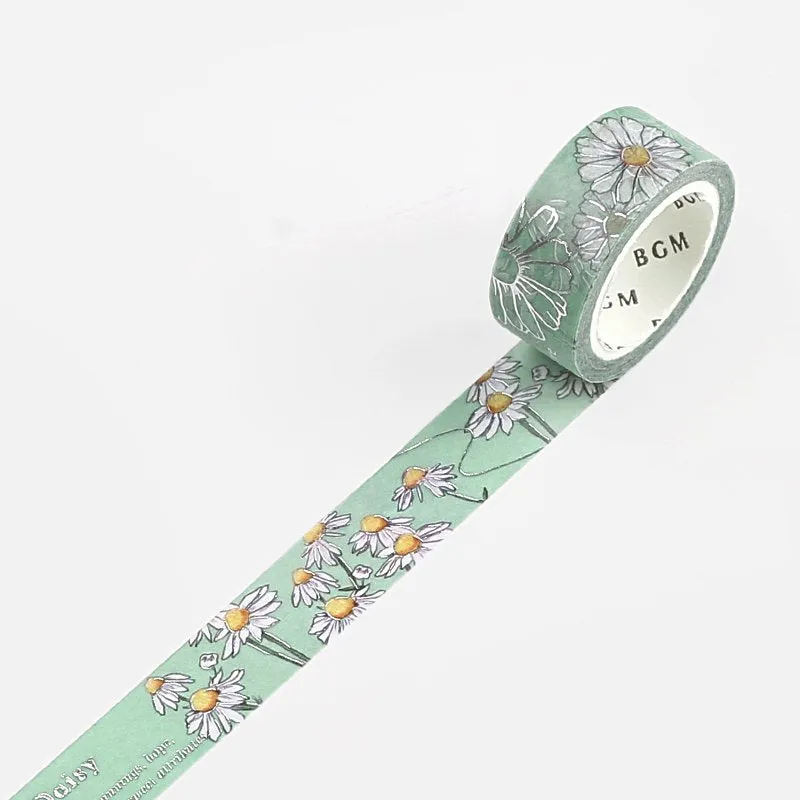 BGM Blossom Sky Green Washi Tape