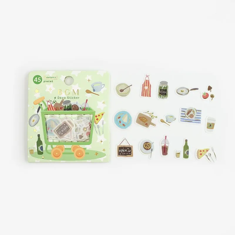 BGM Cafe Kitchen Flakes Seal