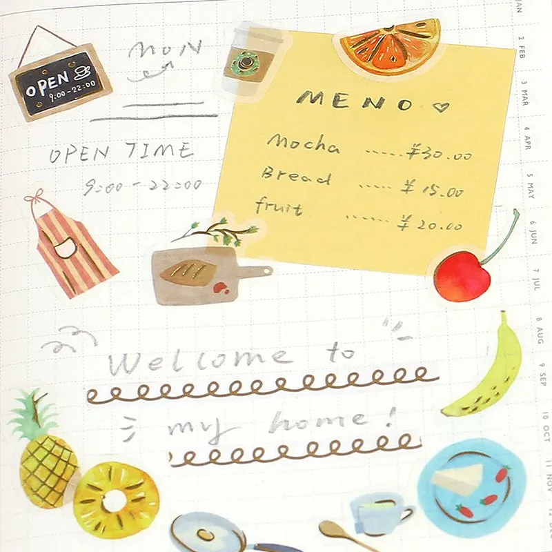 BGM Cafe Kitchen Flakes Seal