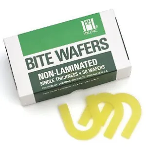 Bite Wafers Soft Yellow U-Shaped 50/Bx Whaledent Inc (H00839) - Gift Card - $2