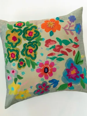 Catalina Cotton Euro Sham - Floral Garden