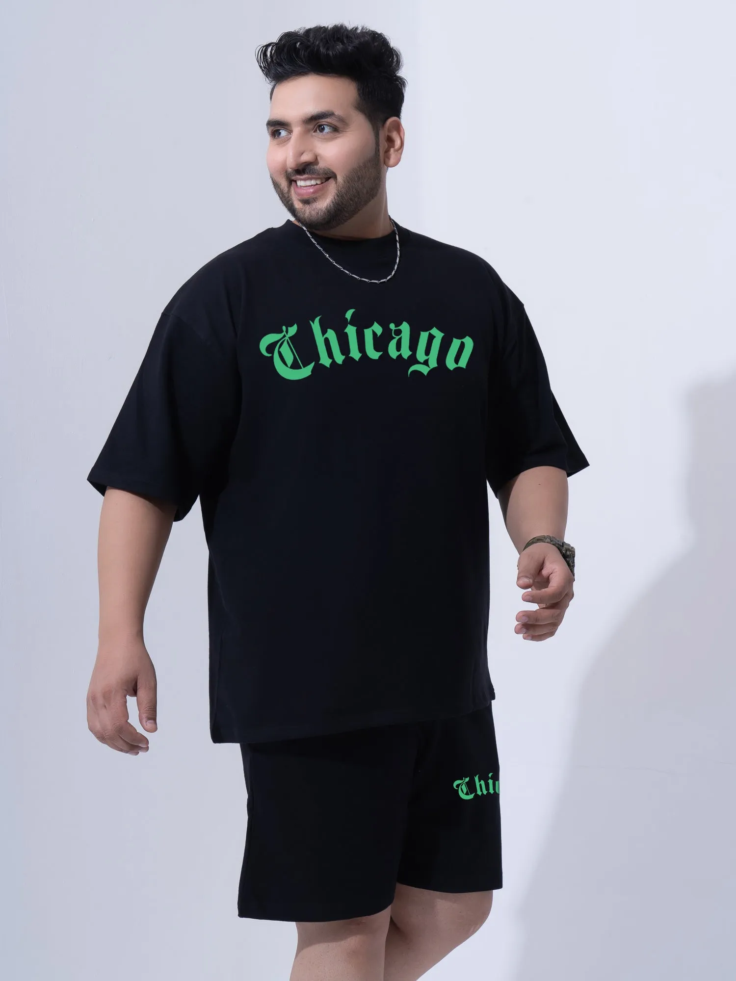 Chicago Plus Size Co-ord Set (shorts)