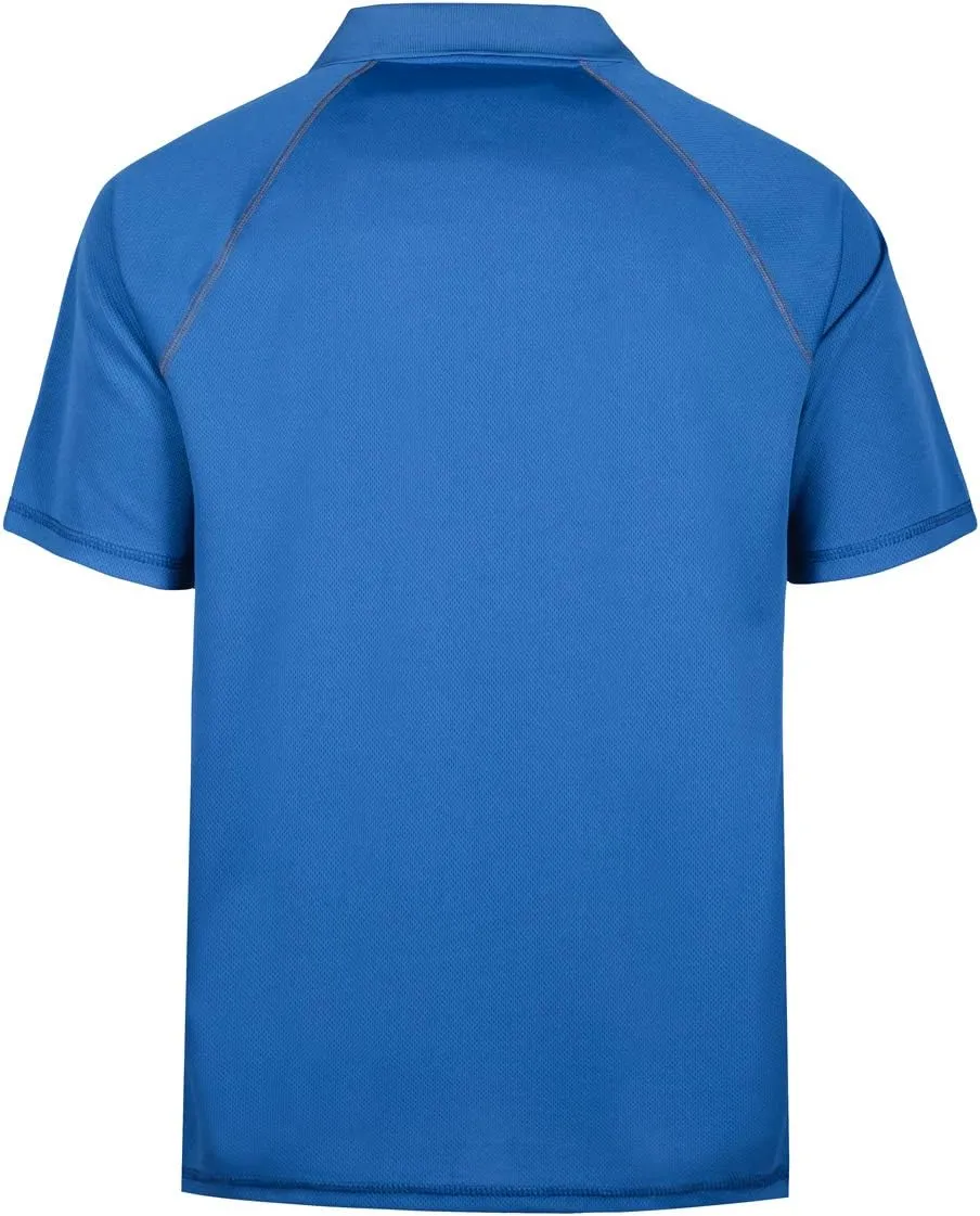 Corna Men's Golf Polo Shirts Short Sleeve Quick Dry Fit Moisture Wicking Running Athletic Big & Tall Performance Soft