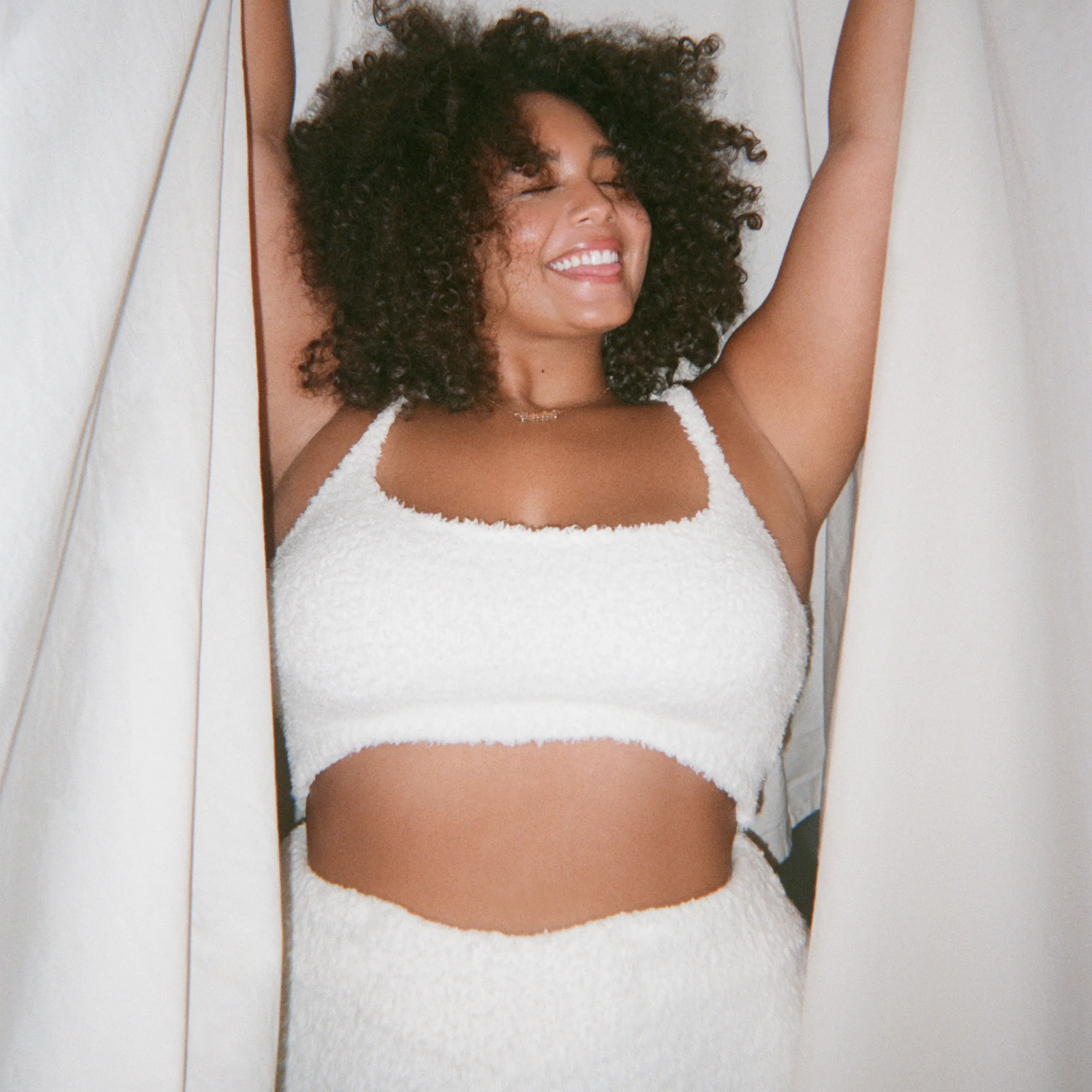 COZY KNIT BRALETTE | CAMEL