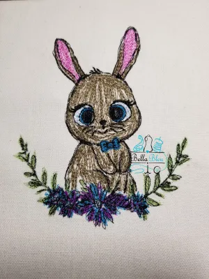 Easter Bunny Scribble 2