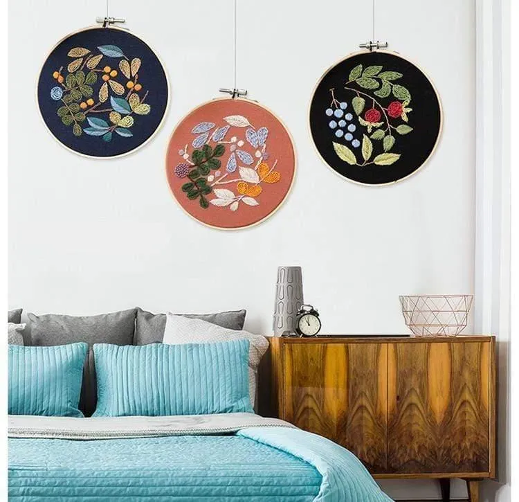 Easy Flower Embroidery DIY Kit