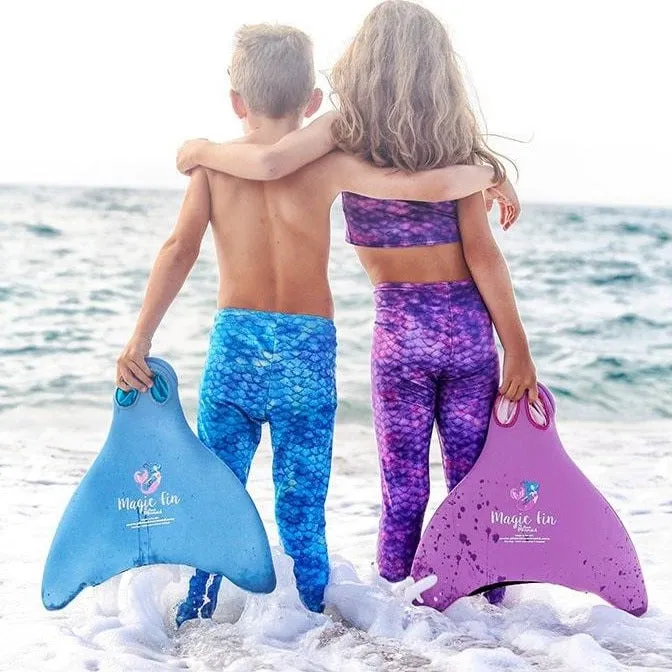 Frozen Aqua Mermaid Leggings