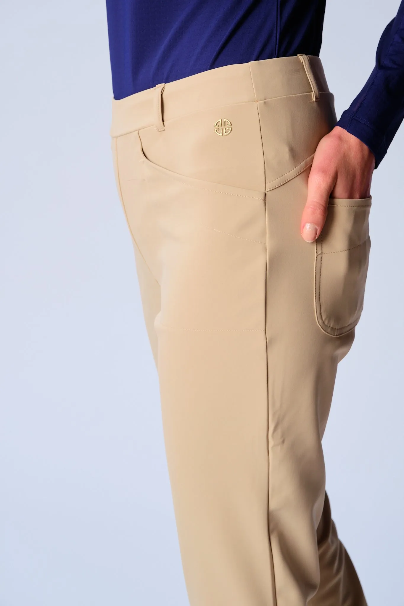 Golf Pants in Khaki