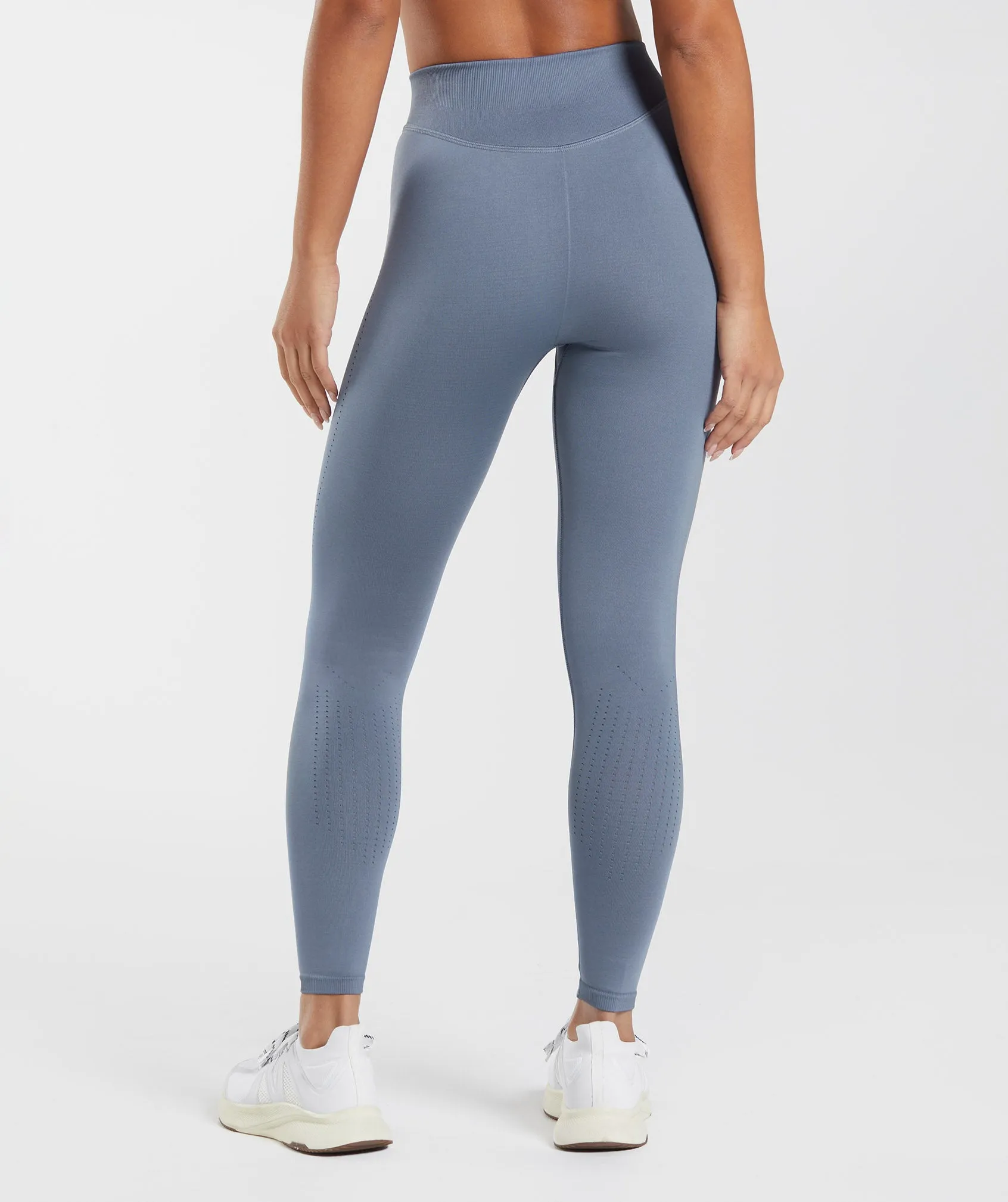 Gymshark Sweat Seamless Leggings - Evening Blue
