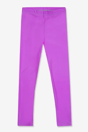 High Shine Long Legging - Magenta