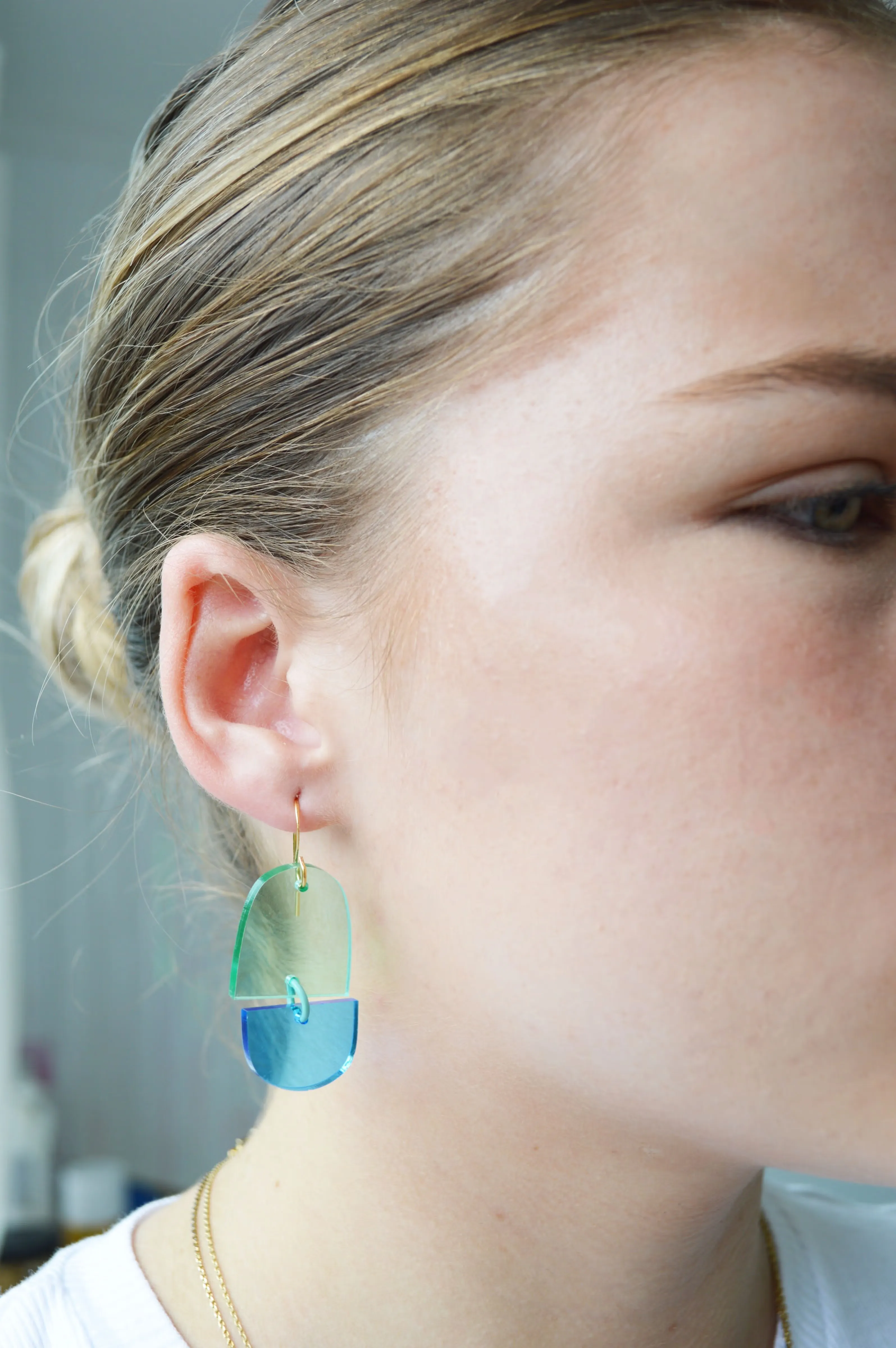 Horizon Earrings - Blues