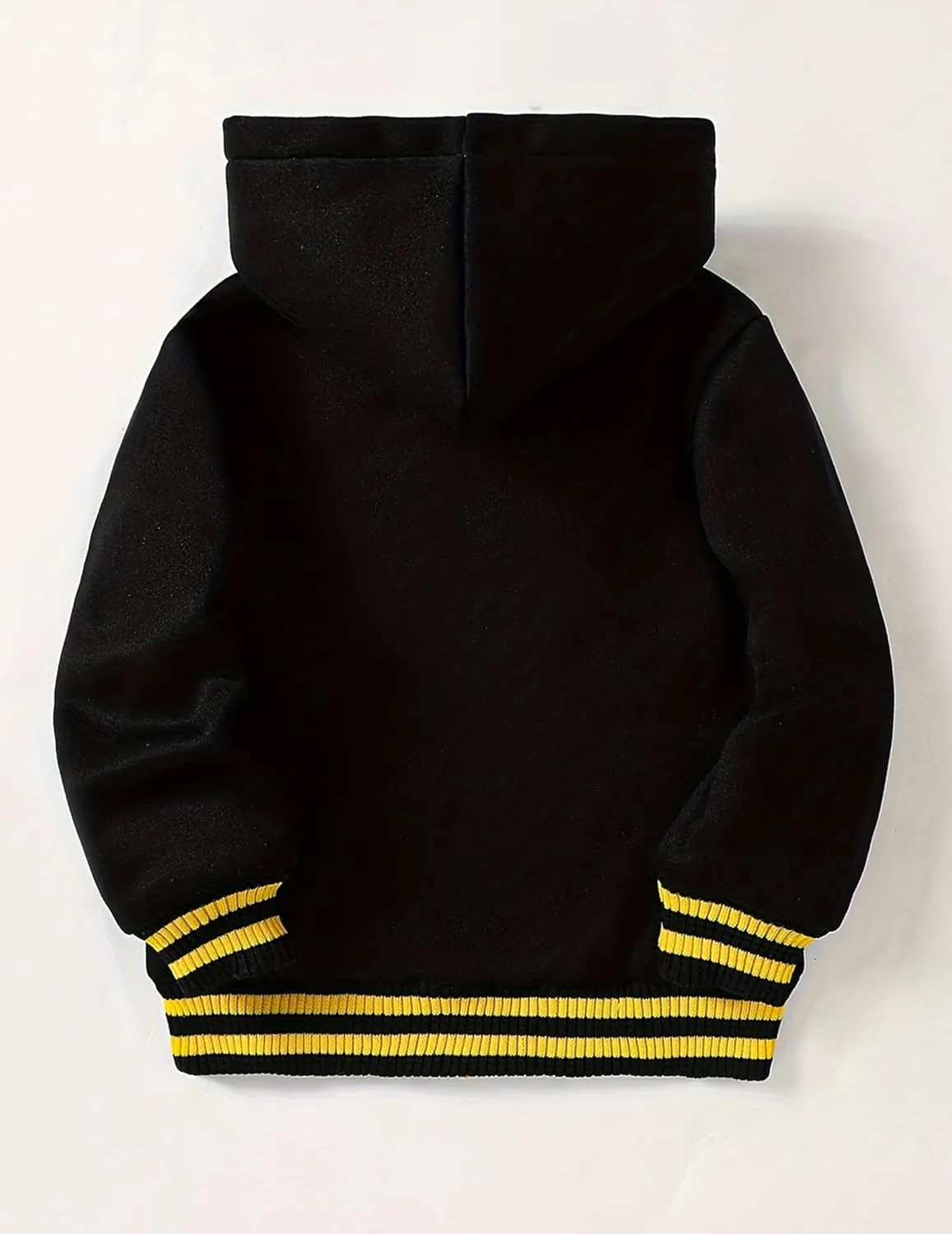Kids Zip-Up Hooded for Boys Sherpa Lined Jacket Winter Outdoor Sweatshirt Warm Coat 3-14 Years