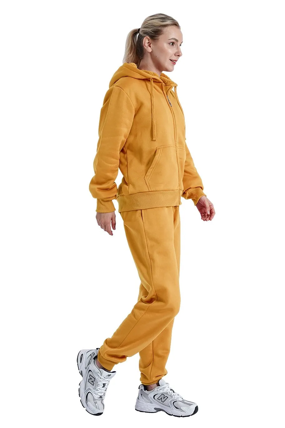 Lee Hanton LJS100 2pc Sherpa Fleece Lined Jog Set