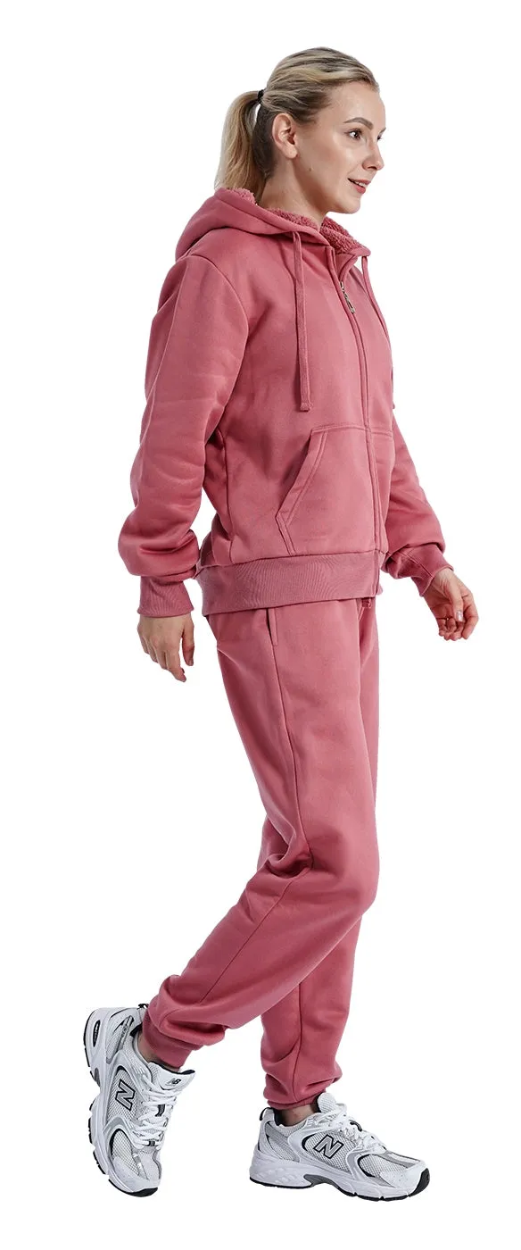 Lee Hanton LJS100 2pc Sherpa Fleece Lined Jog Set
