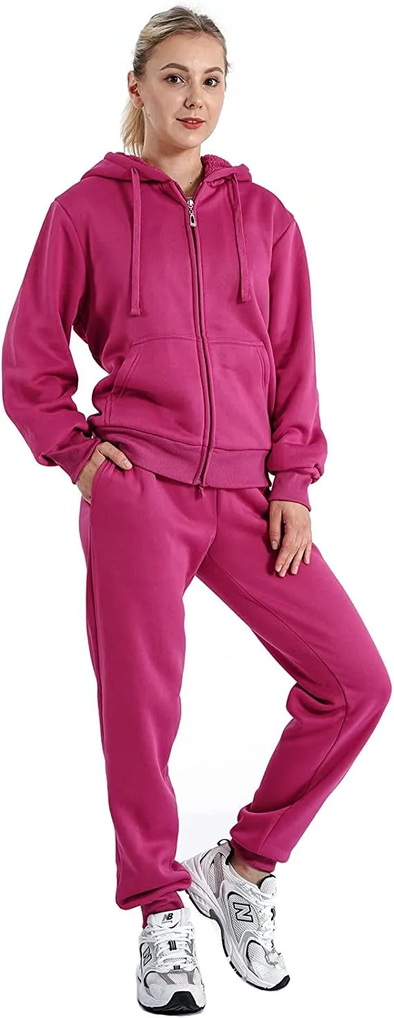 Lee Hanton LJS100 2pc Sherpa Fleece Lined Jog Set