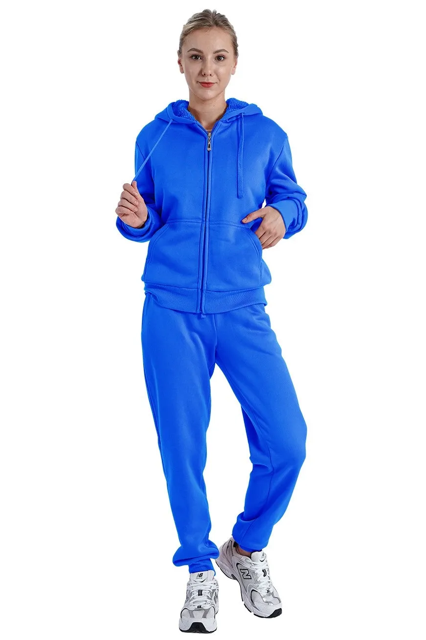 Lee Hanton LJS100 2pc Sherpa Fleece Lined Jog Set