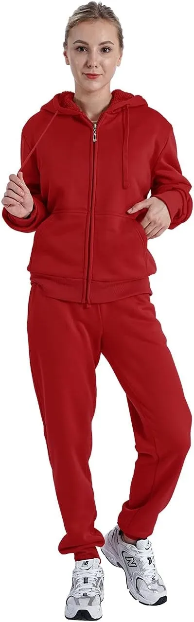 Lee Hanton LJS100 2pc Sherpa Fleece Lined Jog Set