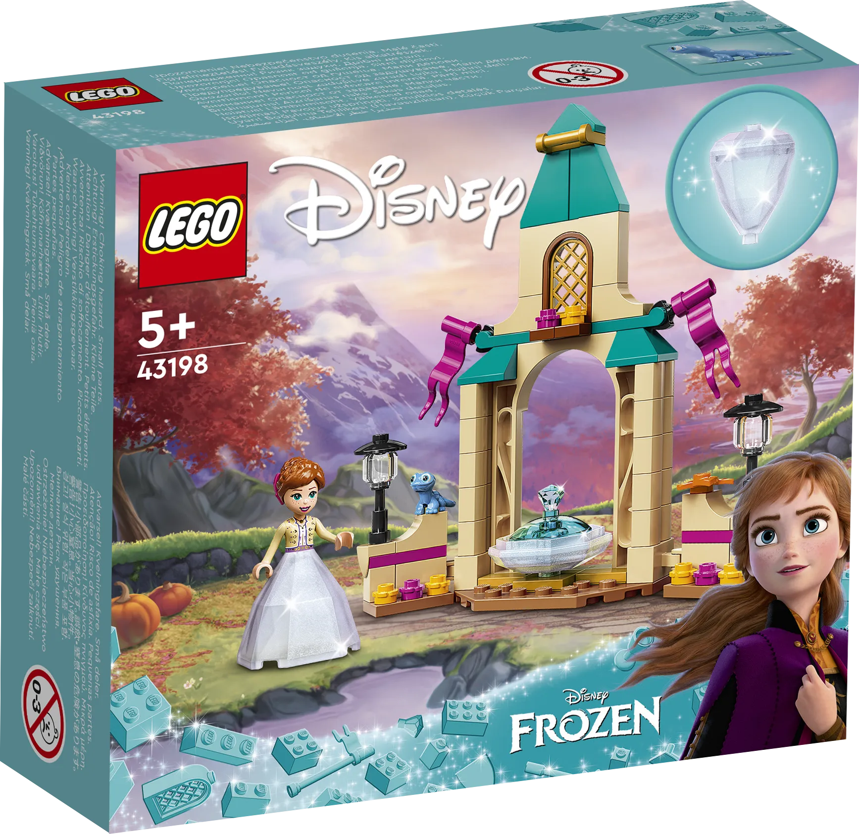 LEGO 43198 Disney Princess Anna's Castle Courtyard