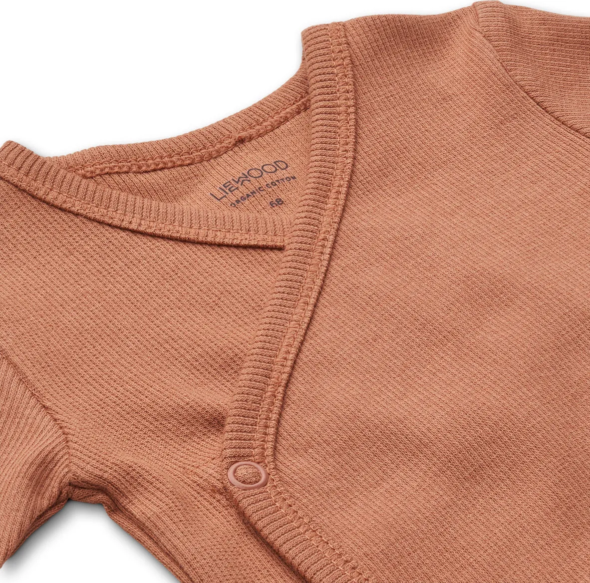 Liewood Hali Body Longsleeve 2-pack | Peach/ Tuscany Rose Mix