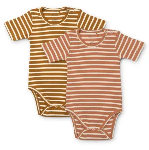 Liewood Yanni Body Shortsleeve 2-Pack | Tuscany Rose Multi Mix