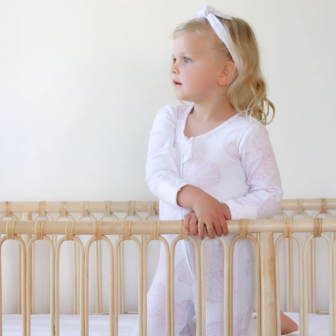 Long Zippy Romper (Sea Shell)