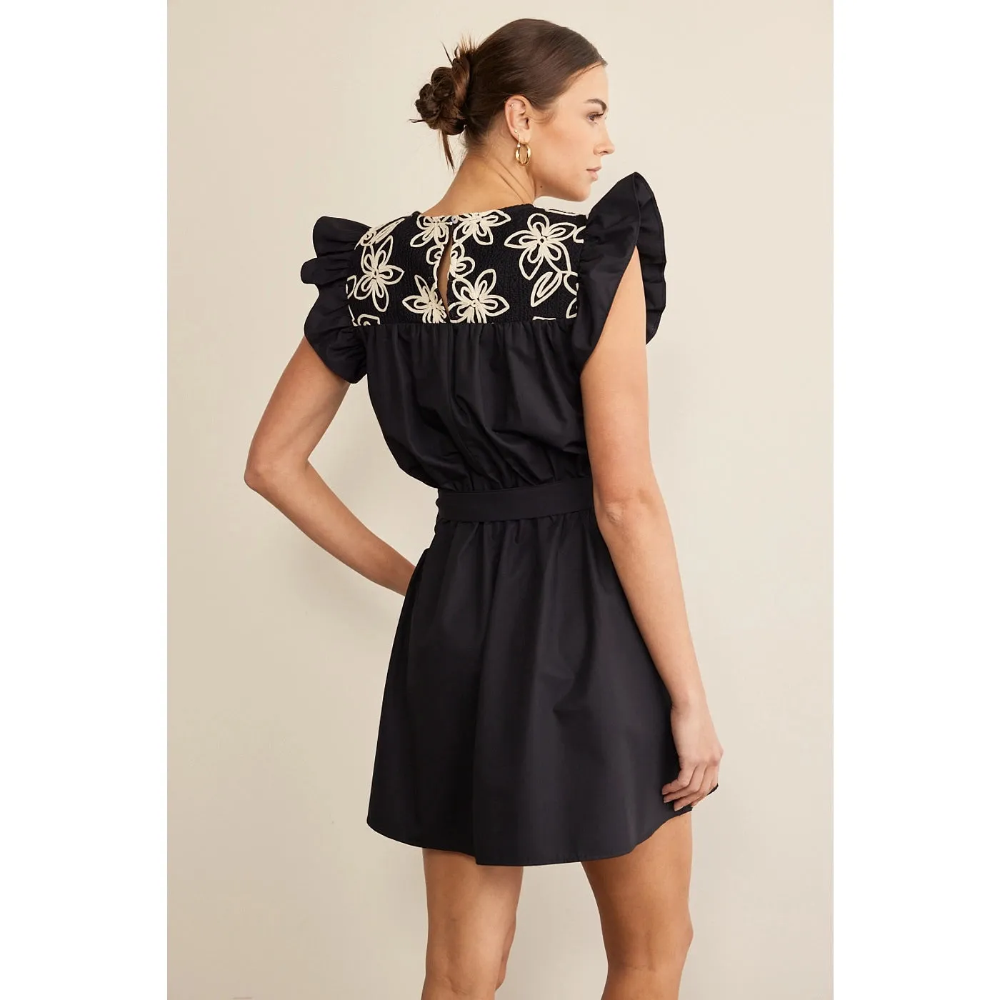 Lucia Floral Embroidery Dress