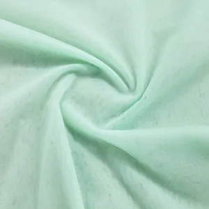 Mint Green Solid Net Fabric
