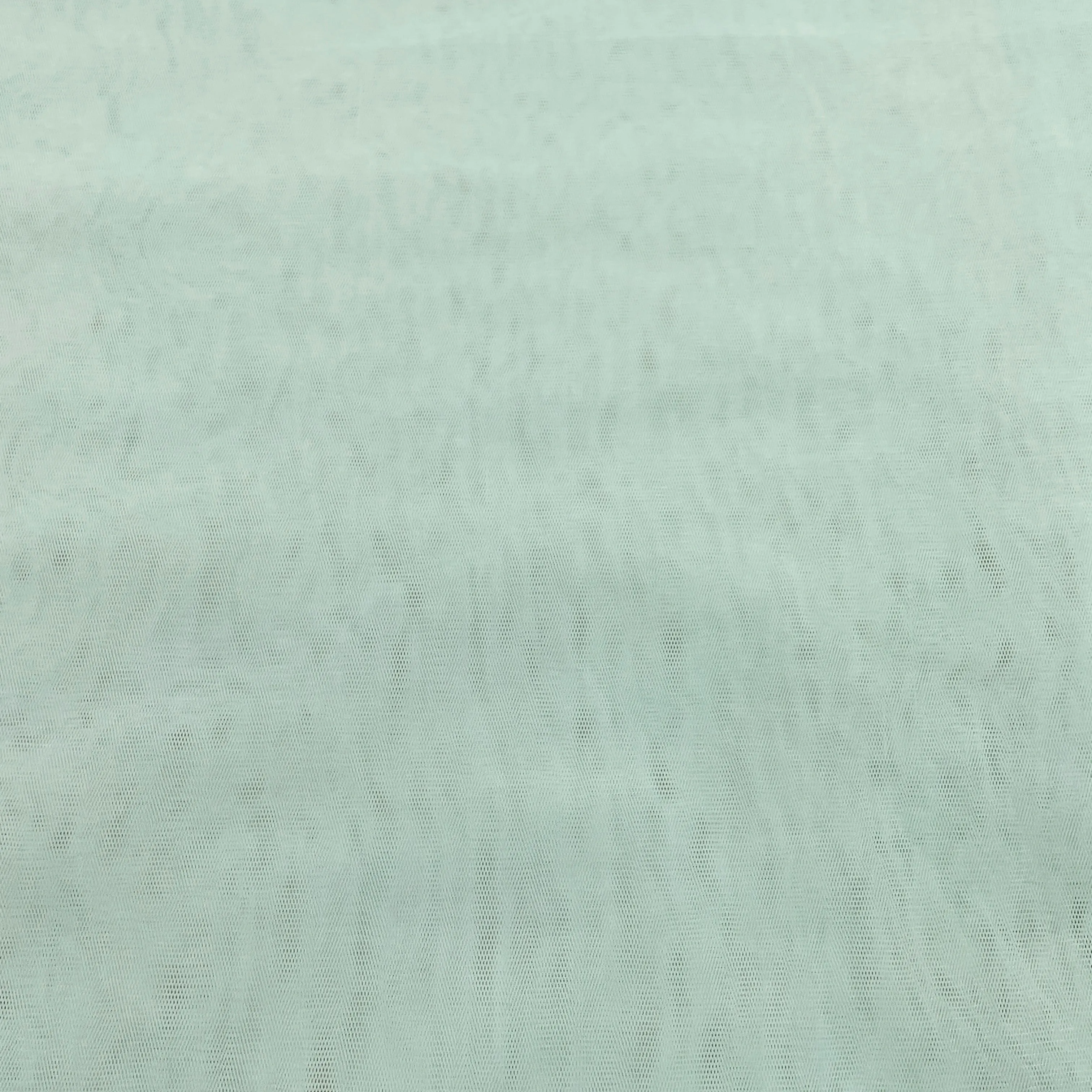 Mint Green Solid Net Fabric