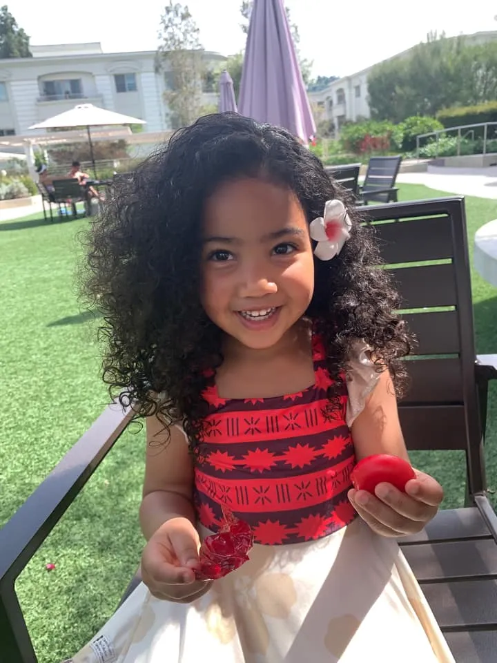 Moana Lola Ruffle - Girls Hugs Twirl Dress with Pockets