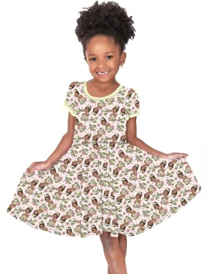 Park Fun Princess Tiana - Girls Bamboo Twirl Dress