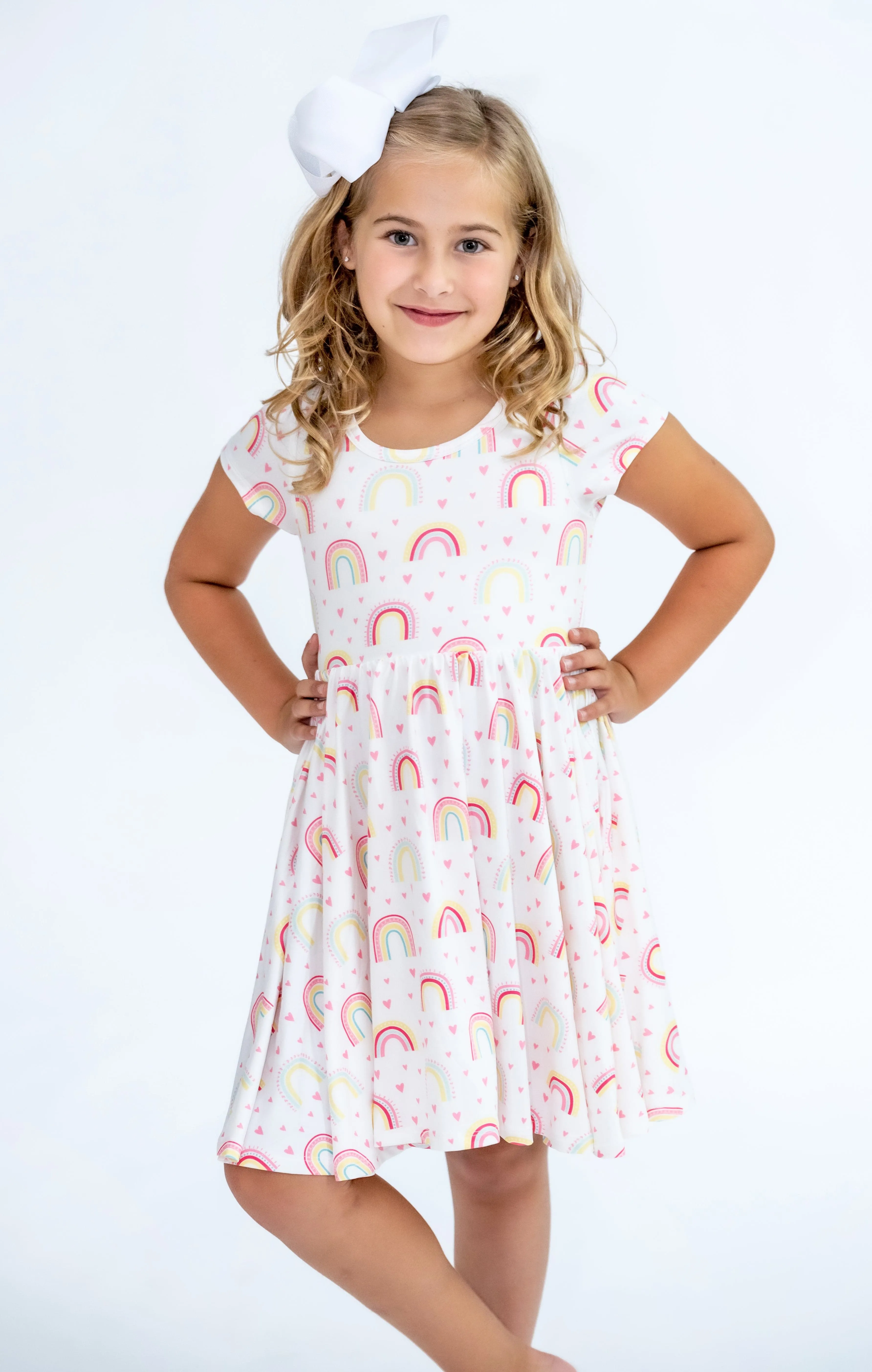 Park Fun Princess Tiana - Girls Bamboo Twirl Dress